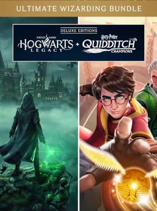 HOGWARTS LEGACY + HARRY POTTER QUIDDITCH CHAMPIONS DELUXE EDITION FOR XBOX