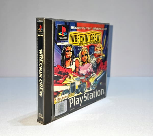 Wreckin' Crew: Drive Dangerously 3XA PlayStation (PSX) boxed copy