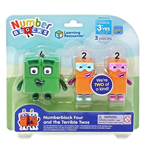 LEARNING RESOURCES NUMBER BLOCKS NUMBER BLOCKS 2 AND 4 HM95355