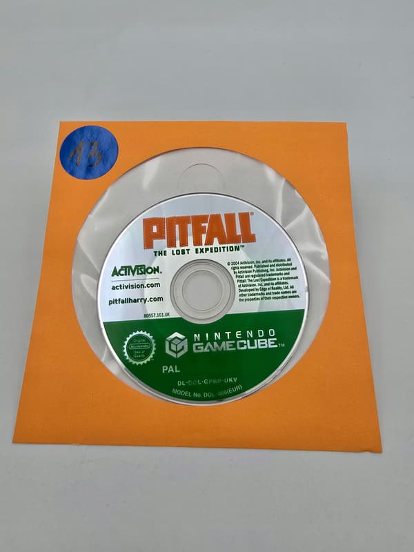 NINTENDO GAMECUBE PITFALL: THE LOST EXPEDITION