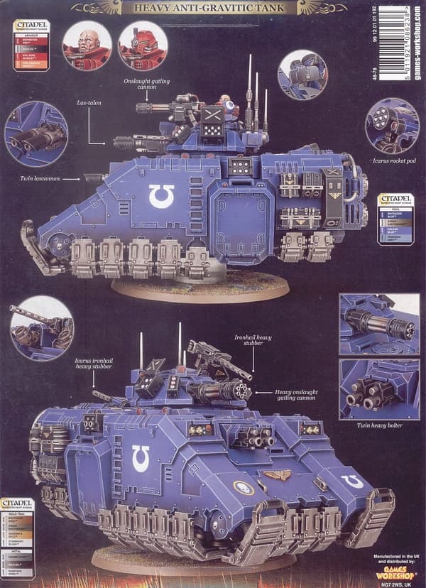 Space Marine PRIMARIS Repulsor-eske