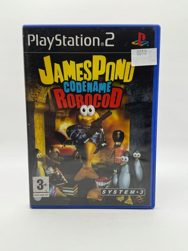 JAMES POND CODENAME ROBOCOD 3XA Sony PlayStation 2 (PS2)