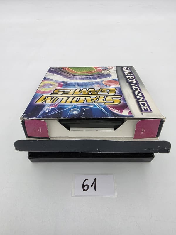 GAME BOY ADVANCE STADIUM GAMES – ORIGINAL CARDBOARD BOX