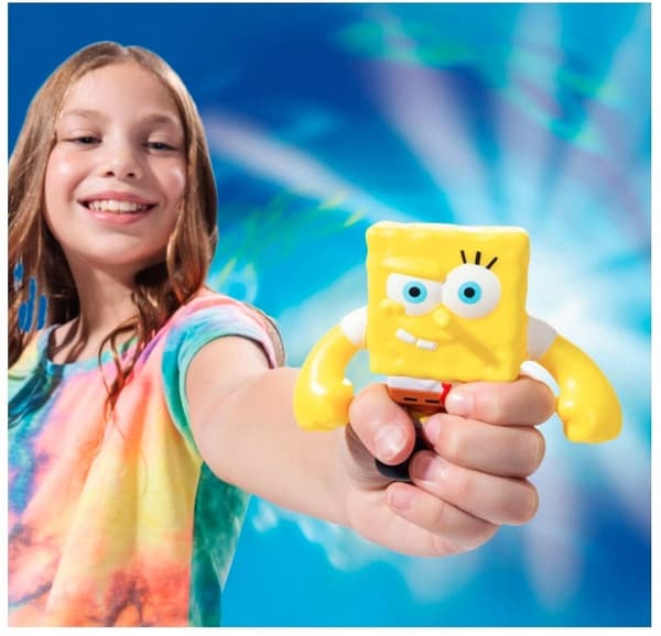 SONGEBOB STRETCH ARMSTRONG STRETCHABLE FIGURINE AND SOFT SQUISHY TOY