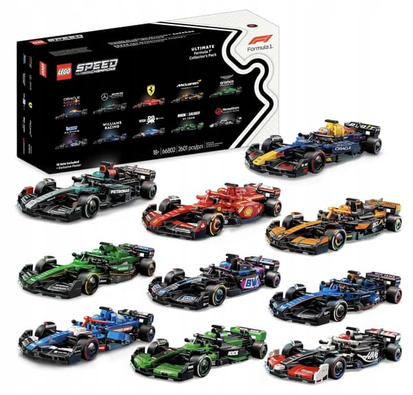 LEGO Speed Champions 66802 Ultimate Formula 1 Collector’s Pack