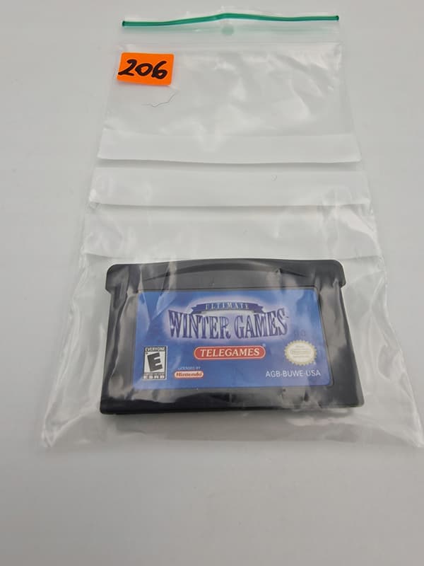 GAME BOY ADVANCE ULTIMATE WINTER GAMES – ORIGINAL