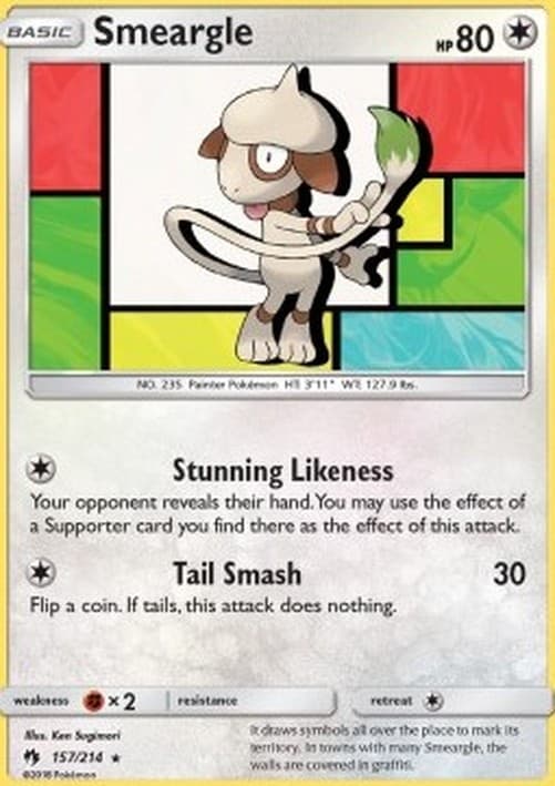 Pokemon TCG Smeargle