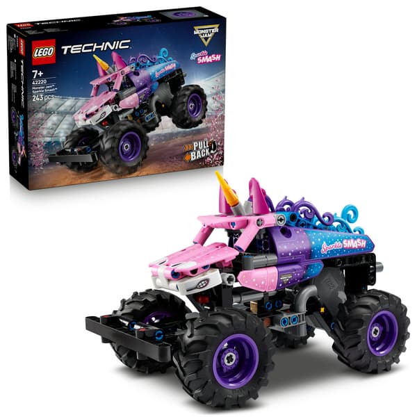 LEGO Technic Monster Jam Sparkle Smash with pull-back drive 42220