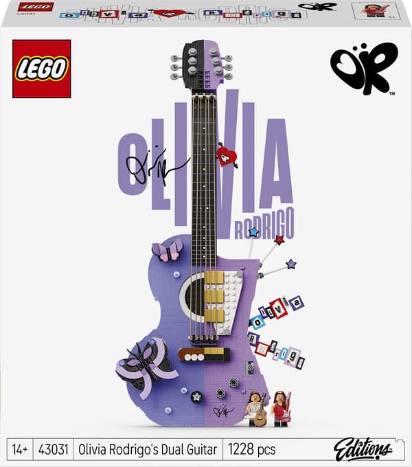LEGO Editions Olivia Rodrigo’s Double Guitar 43031