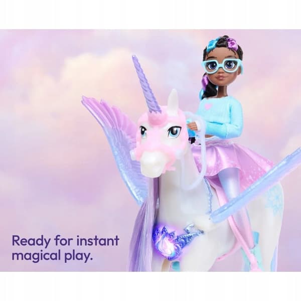 Unicorn Academy: Layla and Snow White Unicorn Interactive Doll Set