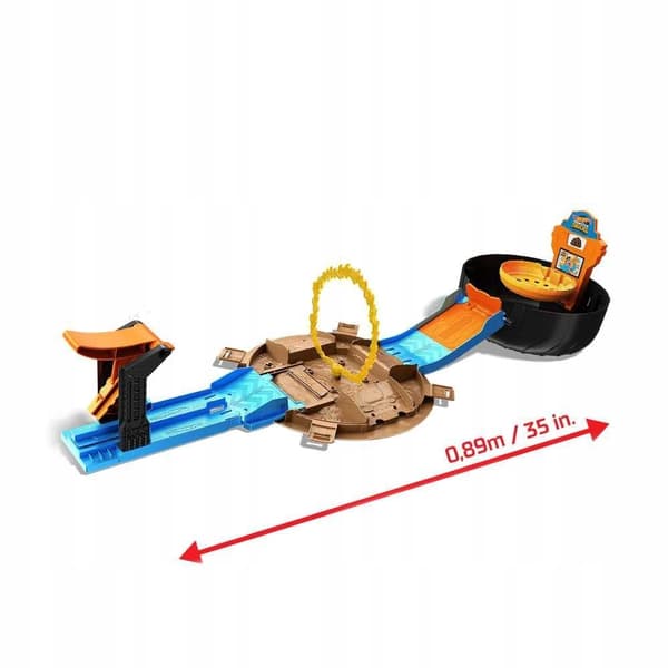 Hot Wheels Monster Trucks Stunt Set Tyres