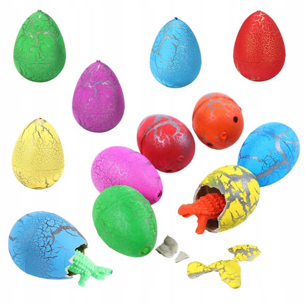 12x MAGICAL EGG – HATCHING DINOSAUR SURPRISE THAT GROWS IN WATER