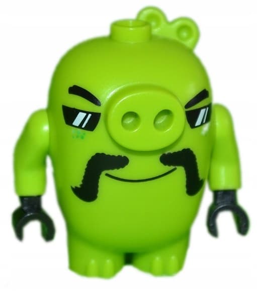 013BB3. LEGO Angry Birds Biker Pig minifigure ang007
