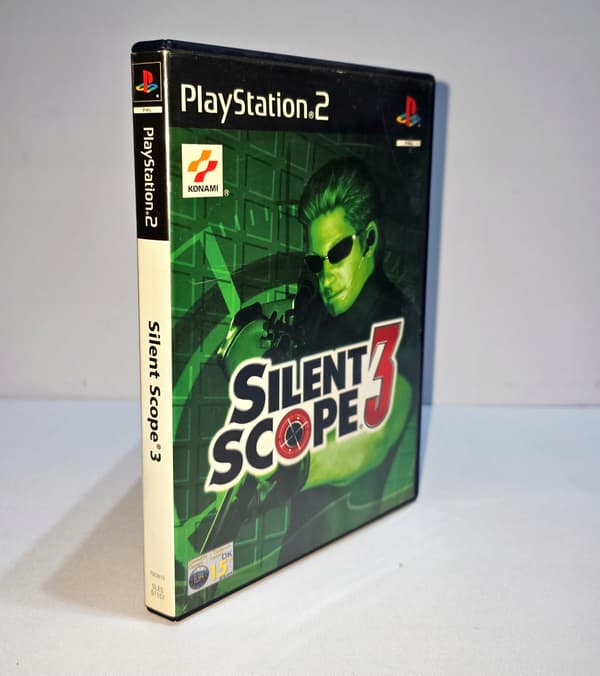 SILENT SCOPE 3 PS2 3XA