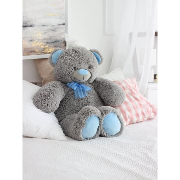 An elegant soft toy – Silveris teddy bear, 48 cm