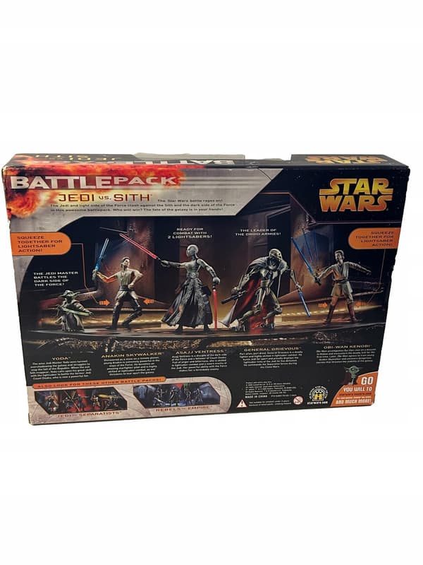 G364 HASBRO STAR WARS CLONE WARS 5-PACK ASAJJ VENTRESS +