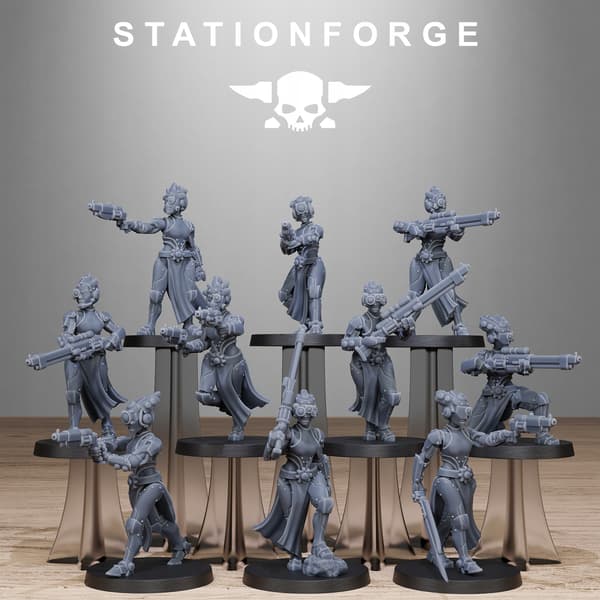 Scavenger Sisters Infantry – x10