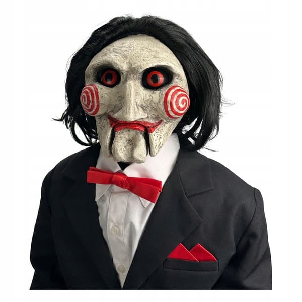 SAW FIGURE STRIPE PUPPET PROP / BILLY THE PUPPET MARIONETTE 119 CM