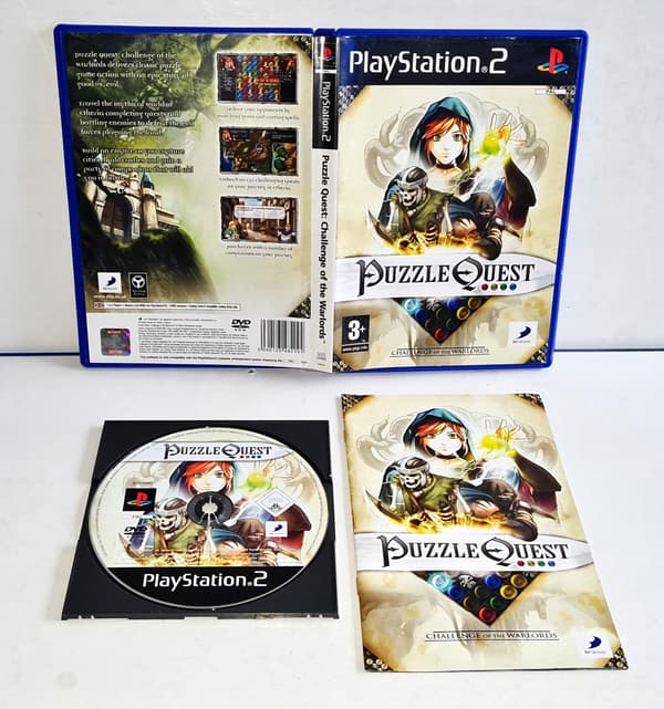 Puzzle Quest PS2 3XA – READ THE DESCRIPTION!!!