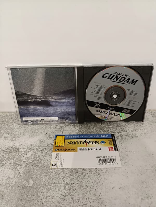 Mobile Suit Gundam NTSC-J Saturn Sega Saturn game
