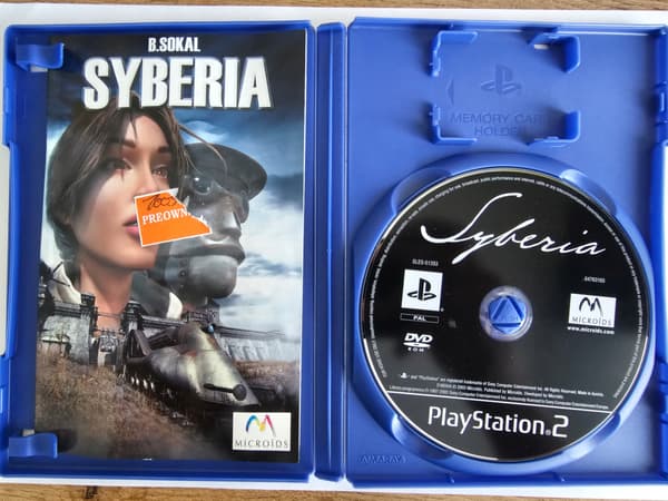 SYBERIA PlayStation 2 PS2