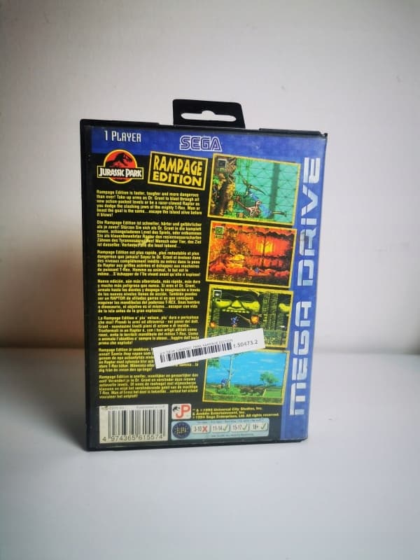 SEGA’s JURASSIC PARK RAMPAGE EDITION game