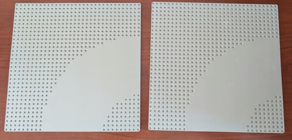 Lego 552 Town 2 Road Plates – Bend ID470