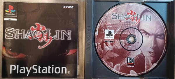 Shaolin, PlayStation, PS1, no front cover