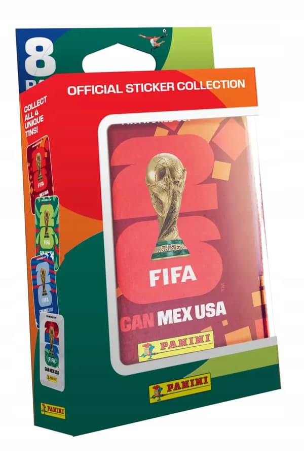 PANINI FIFA WORLD CUP 2026 STICKER TIN – STICKER COLLECTION