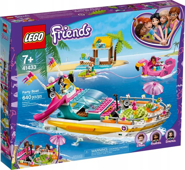 LEGO Friends 41433 Party Boat ----- OUTLET