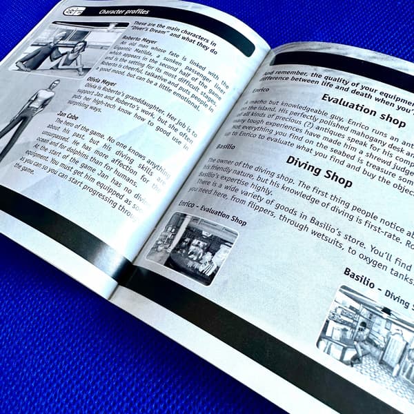 Diver's Dream | PS1 | PSX | PLAYSTATION 1 | MANUAL | INSTRUCTIONS