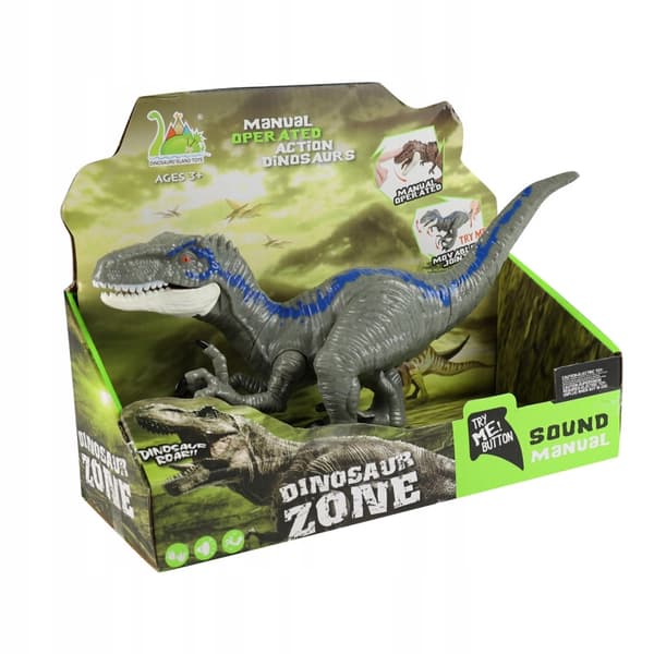 Velociraptor dinosaur with lights and sound