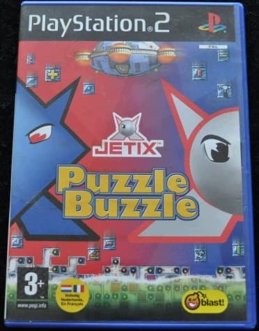 Jetix Puzzle Buzzle – PlayStation 2 (PS2) boxed game
