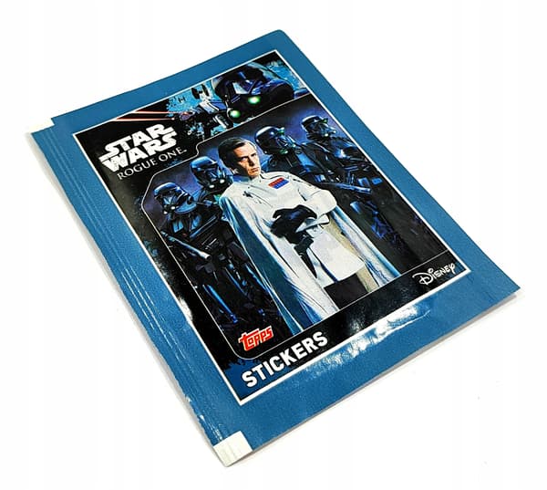STAR WARS STICKERS. ROGUE ONE. TOPPS. 9 PACKETS / 45 STICKERS