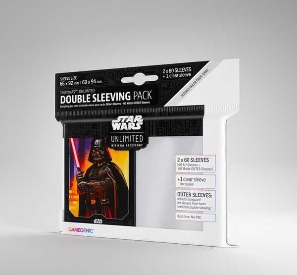 Gamegenic - Protective sleeves - Star Wars: Unlimited - Double Sleeving Pack -
