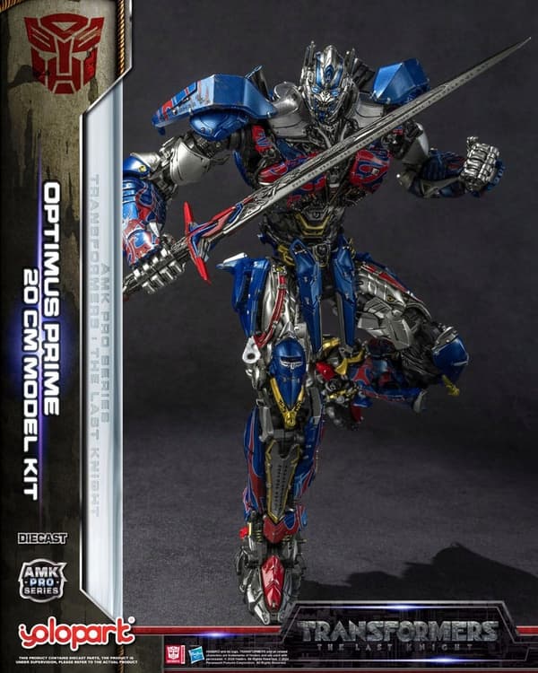 Yolopark Optimus Prime Model Kit from Transformers: The Last Knight, 20 cm