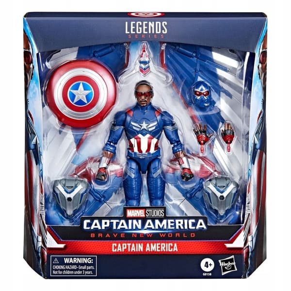 Marvel Legends Captain America Figure, 15 cm - Marvel