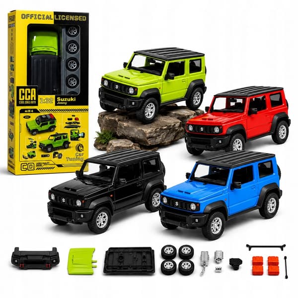 SUZUKI JIMNY 1:32 Scale Model + TUNING MODIFICATION KIT – Metal Car
