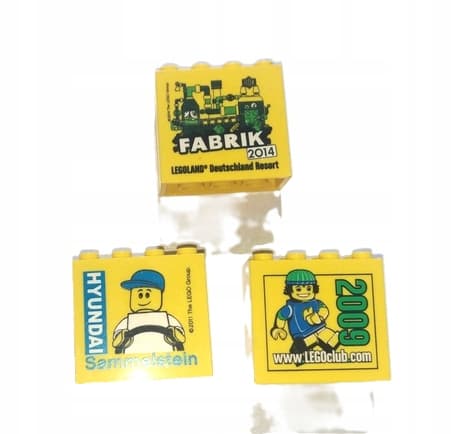621c. LEGO Legoland commemorative bricks