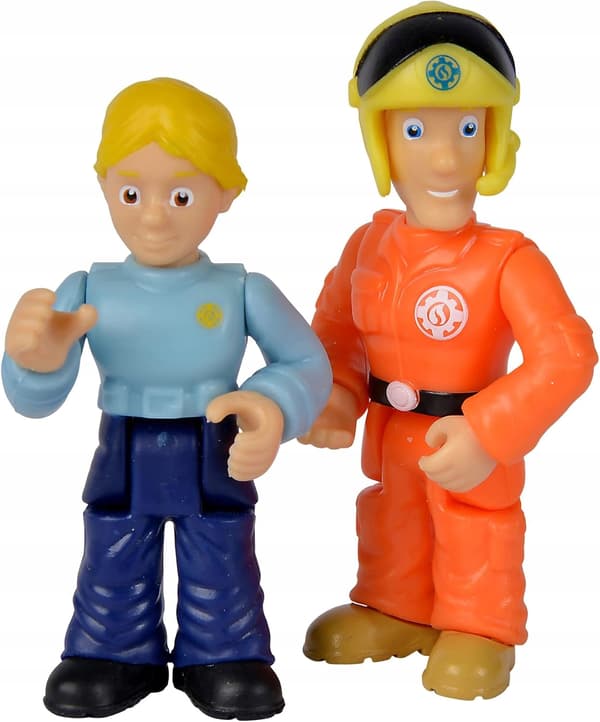 Fireman Sam 7cm movable action figures, Simba set, ages 3+