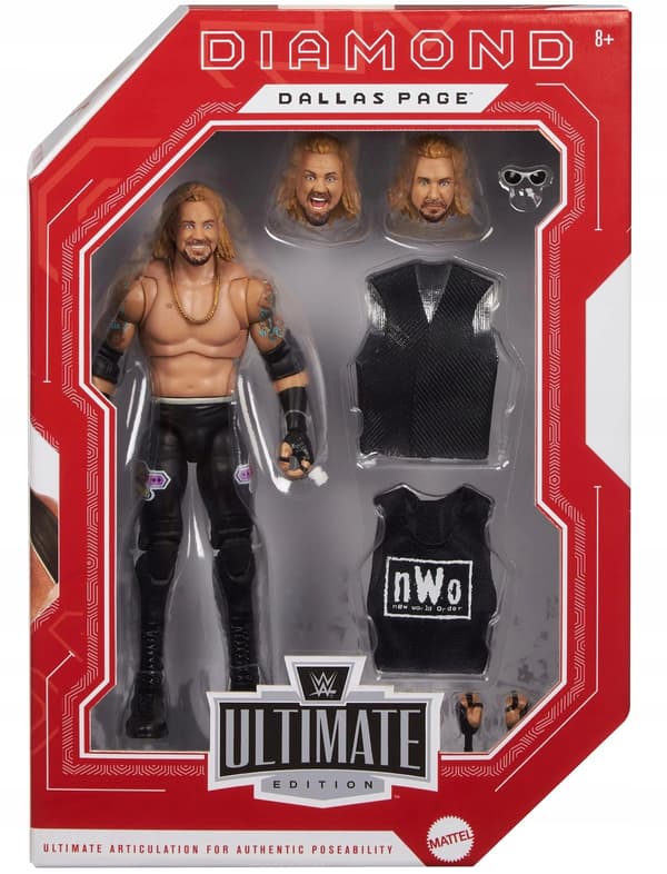 MATTEL WWE Ultimate Diamond Dallas Page Figure