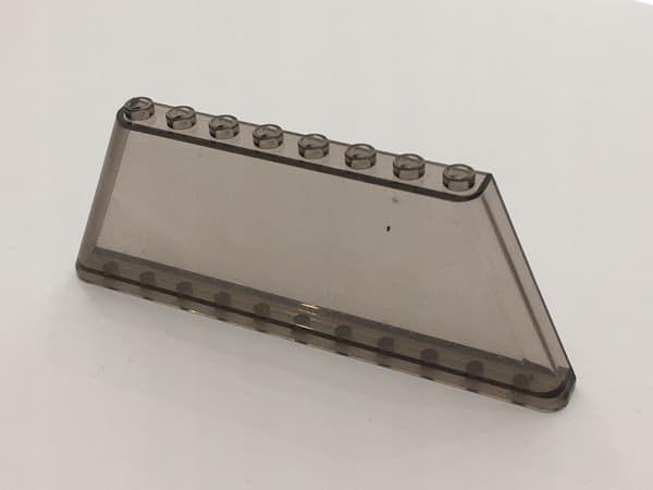 LEGO TRANS BLACK Front Windscreen 1x12x4 Conical B5 19212