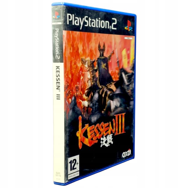 KESSEN III PlayStation 2 (PS2) boxed version