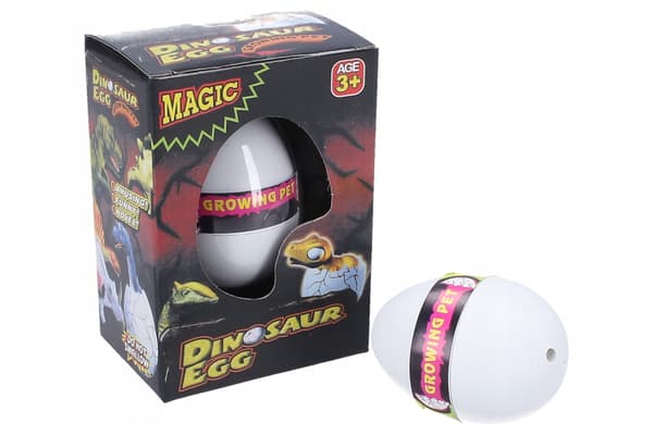 Growing dinosaur egg, 6.5 cm, set of 12