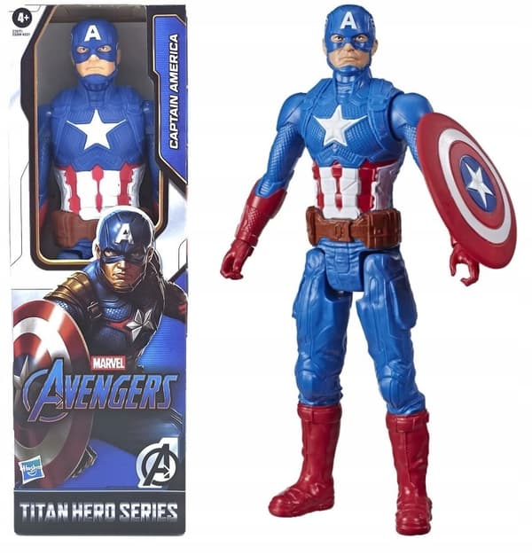 Avengers Captain America Figure – Titan Hero E7877