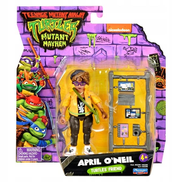 NINJA TURTLE WARRIORS: April O’Neil, Playmates figurine