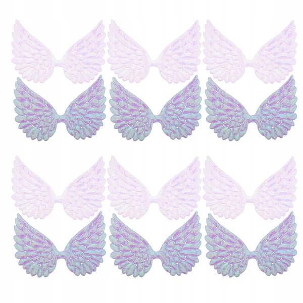 20 mini plastic wings for decoration