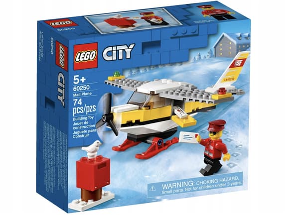 LEGO 60250 City – Mail Plane