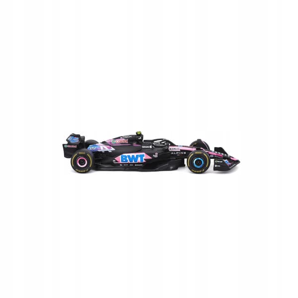 Bburago Alpine A524 2024 Pierre Gasly Formula 1 model, 1:43 scale, no. 10