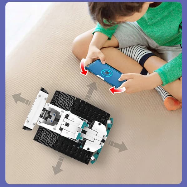 Technic Building Blocks – 3-in-1 Remote-Controlled Educational Robot